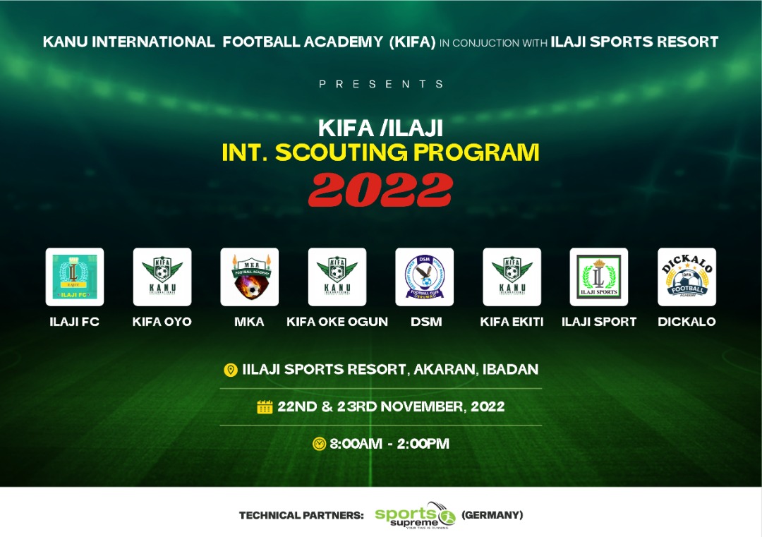 ILAJI / KIFA international scouting program
⚽⚽⚽⚽⚽⚽⚽⚽