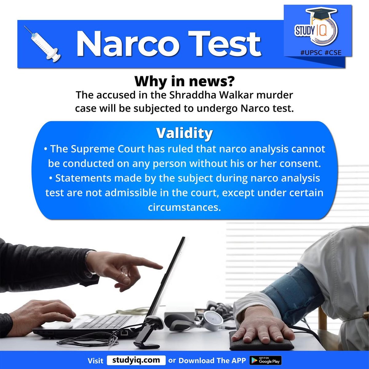 upsciq's tweet photo. #Nacro #Test
#nacrotest #wallkarmudercase #drug #scopolamine #sodiumamytal #truthserum #shraddhawalkarmurdercase #inhibitions #nervoussystem #divulge #consciousstate #supremecourt #narcoanalysis #certain #circumstances #upsc #cse #ias #iaf #ifs https://t.co/1hBswlRAUC