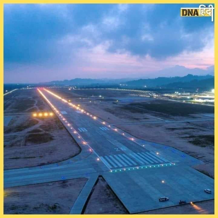 Staunch_NaMo's tweet photo. Arunachal Pradesh got its first greenfield airport after 74 years of independence.

Bharat Jodo , in a true Sense.

https://t.co/ezyiu9xJfA https://t.co/pAPQRXAVAE