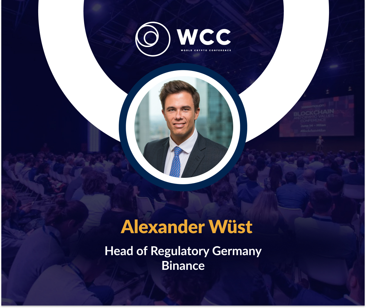 WorldCryptoC's tweet image. Welcome Alexander joining WCC'23! 🔝

Alexander Wüst recently joined @binance as Head of Regulatory Germany.🤩

Alexander advised as Vice President &amp;amp; Assistant General Counsel of the @jpmorgan on their securities services, payments and commercial banking business.💻