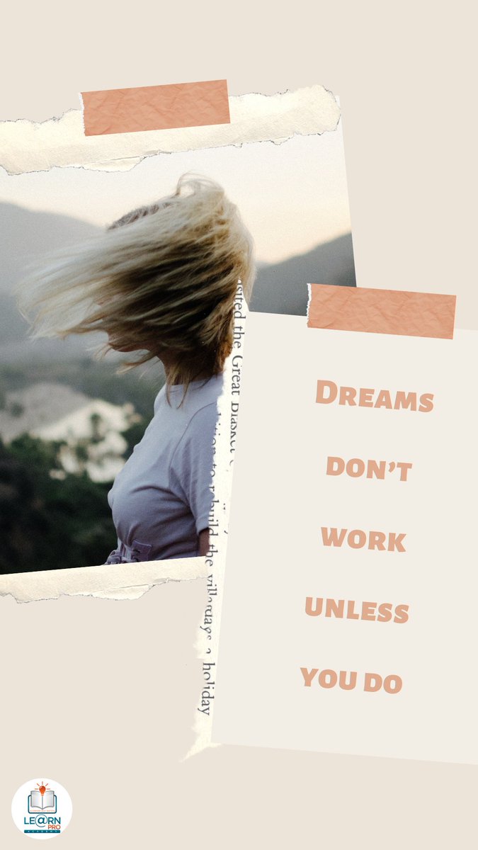 learnproacademy's tweet image. Dreams don&apos;t just &quot;happen&quot; . . . You need to plan the work and then work the plan . . .

#PlanTheWork
#HappyMonday
#MondayMotivation
#LearnPro
#LearnProAcademy