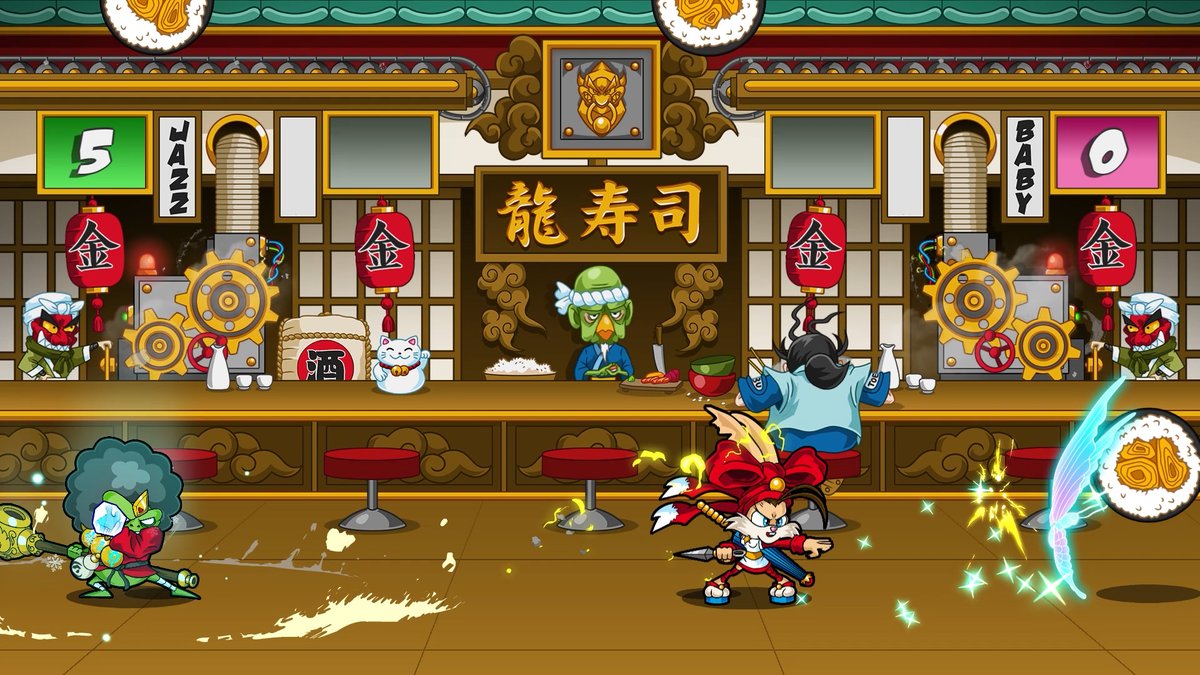 「2D横スクACT『Jitsu Squad (ジツ・スクワッド) 』PS4/スイッ」|⚡Game*Spark⚡のイラスト