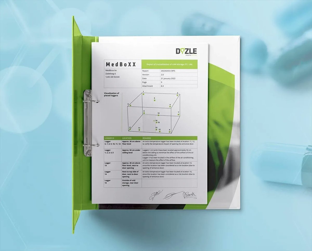 Dyzle's tweet image. Naast temperatuurbewaking levert Dyzle ook temperatuurmapping. Heb je nog een mapping nodig voor je warehouse, koelcel of trailer? Vraag vandaag nog een winter mapping aan! 
Ga naar buff.ly/3tH4uzO 

#temperatuurbewaking #temperatuurmapping #pharma #temperaturemonitoring