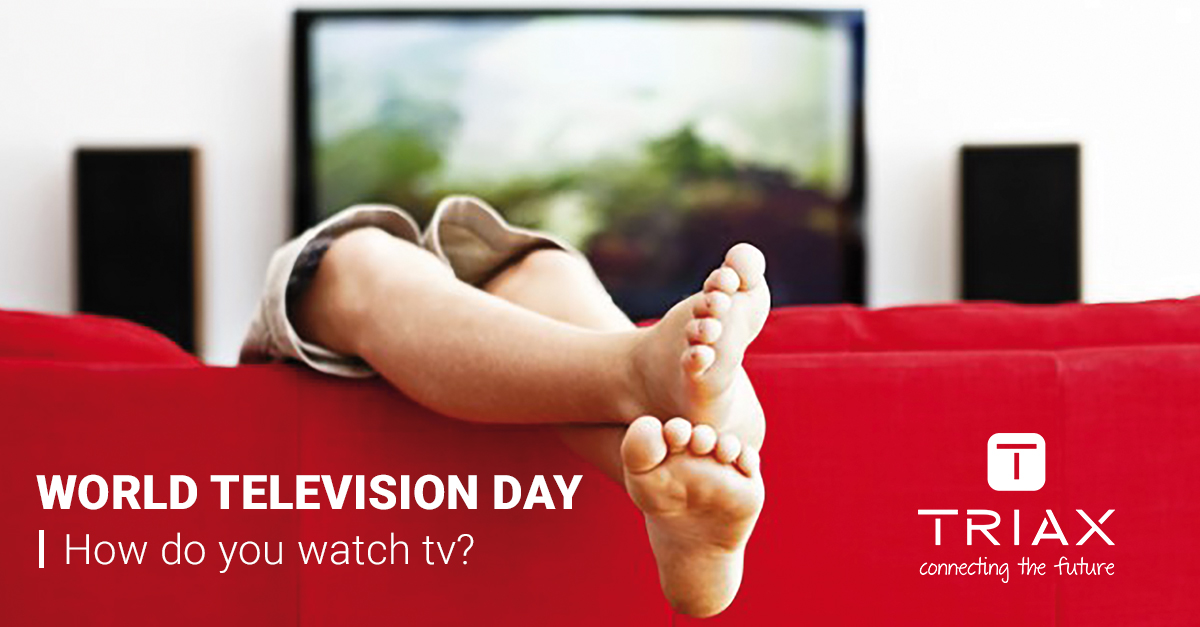 📡Today is World Television Day 📺

For over 60 years since the first TRIAX antenna was forged in Knud Jeppesen’s smithy, we’ve been proud to provide TV reception and distribution solutions.

How do you watch TV?🛋️📺
#Worldtelevisionday #tvdistribution #tv #television