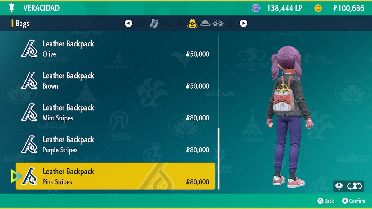 LostlornForests's tweet photo. bag #PokemonScarletViolet #NintendoSwitch https://t.co/phcbfjXzjb