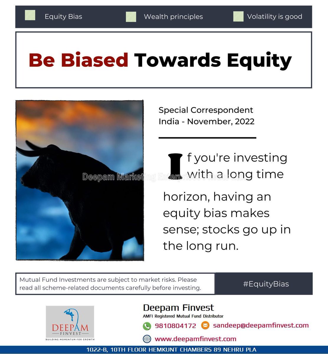 DeepamFinvest's tweet photo. Wealth Principles to start the week :
Choose equity based investments for the long run!!
#marketvolatility #longterminvestments #shortterminvesments #HighReturns #lowreturns #deepamfinvest #sandeepkumarbhuwania #sandeepbhuwania #equityinvestments #equitybias #wealthprinciples https://t.co/ea5wpec05u