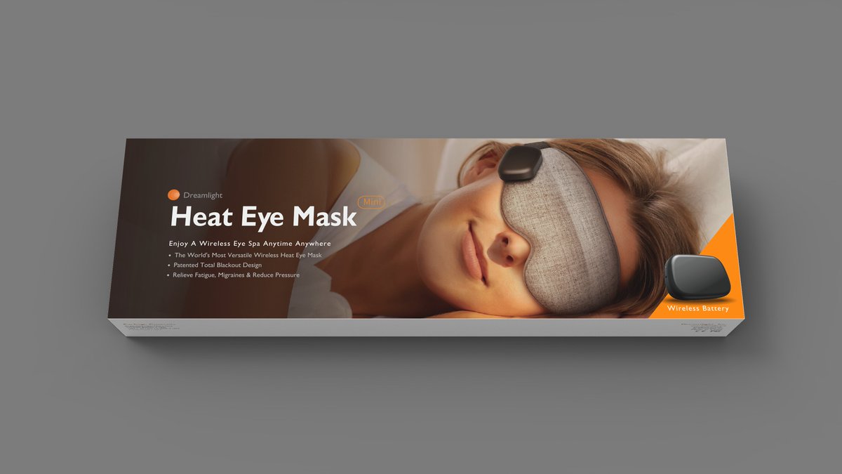 Dreamlight Heat mini eye mask, Unwind yourself in a Cozy Eye Spa!A versatile wireless heated mask, reduces pressure and promotes deeper relaxation.
Get same one for a Christmas Gift on dreamlight.tech
#sleeping #sleep #sleepmask #eyemask