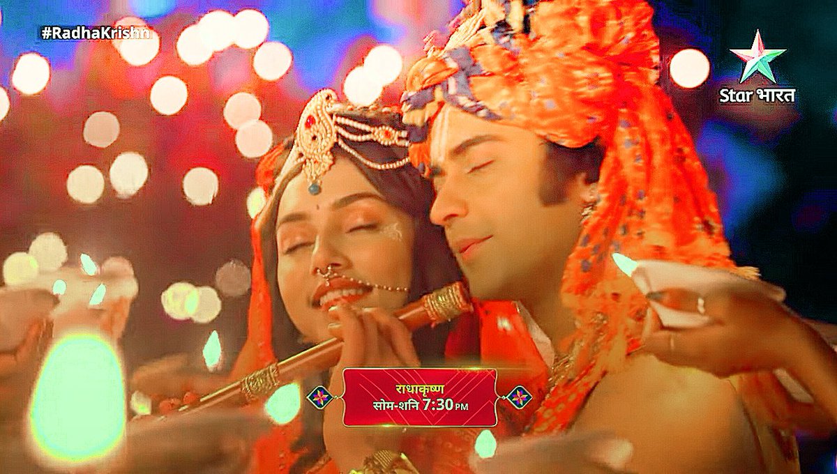 sumellika_mahi's tweet photo. Omg Just  Goosebumps...Their eye contact! Their chemistry !  The soft romance they did ! I'm speechless! I'm totally speechless! Watching on loop~😭✨
@Beatking_Sumedh @iammallikasingh @StarBharat 

#RadhaKrishn 2.0 #radhakrishn #SumedhMudgalkar  #MallikaSingh #Starbharat https://t.co/1NzjkeNDVe