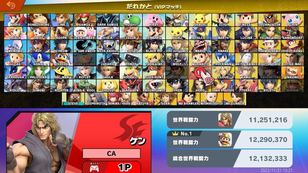 ssb_waddle's tweet photo. あと4！コマンド技何もできないから苦戦した https://t.co/Ovs81UBQ5J