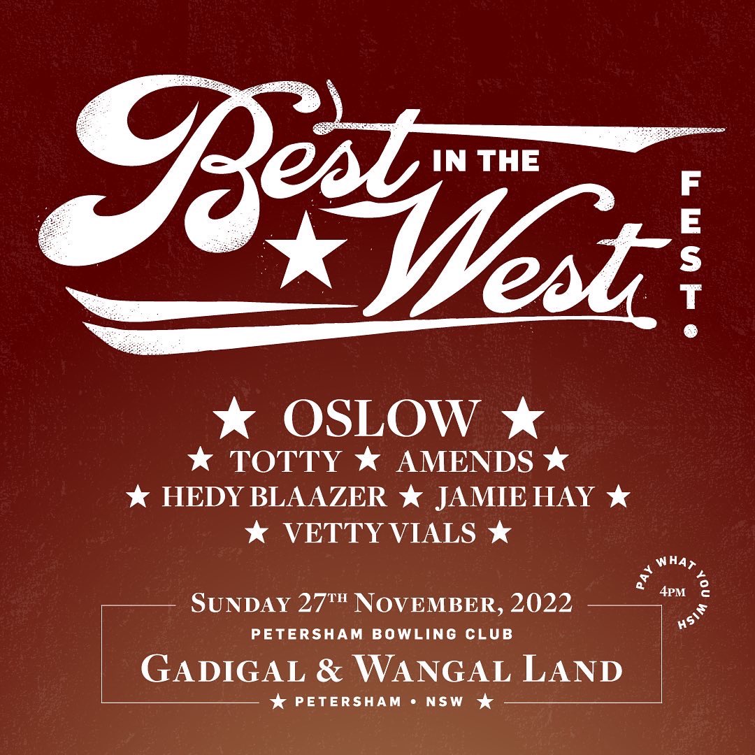 Oslow_Music's tweet photo. Best in the West Fest. Sunday 27th Nov. @petershambowlo https://t.co/CCebrbUPvm