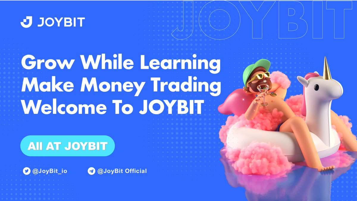 JoyBit_io's tweet photo. Want to get the latest market news?

Join the #JOYBIT family👉https://t.co/txWxJteC8D

Get more trading knowledge and skills📈

Help you become a more professional trader! https://t.co/TjVUDlCD6g