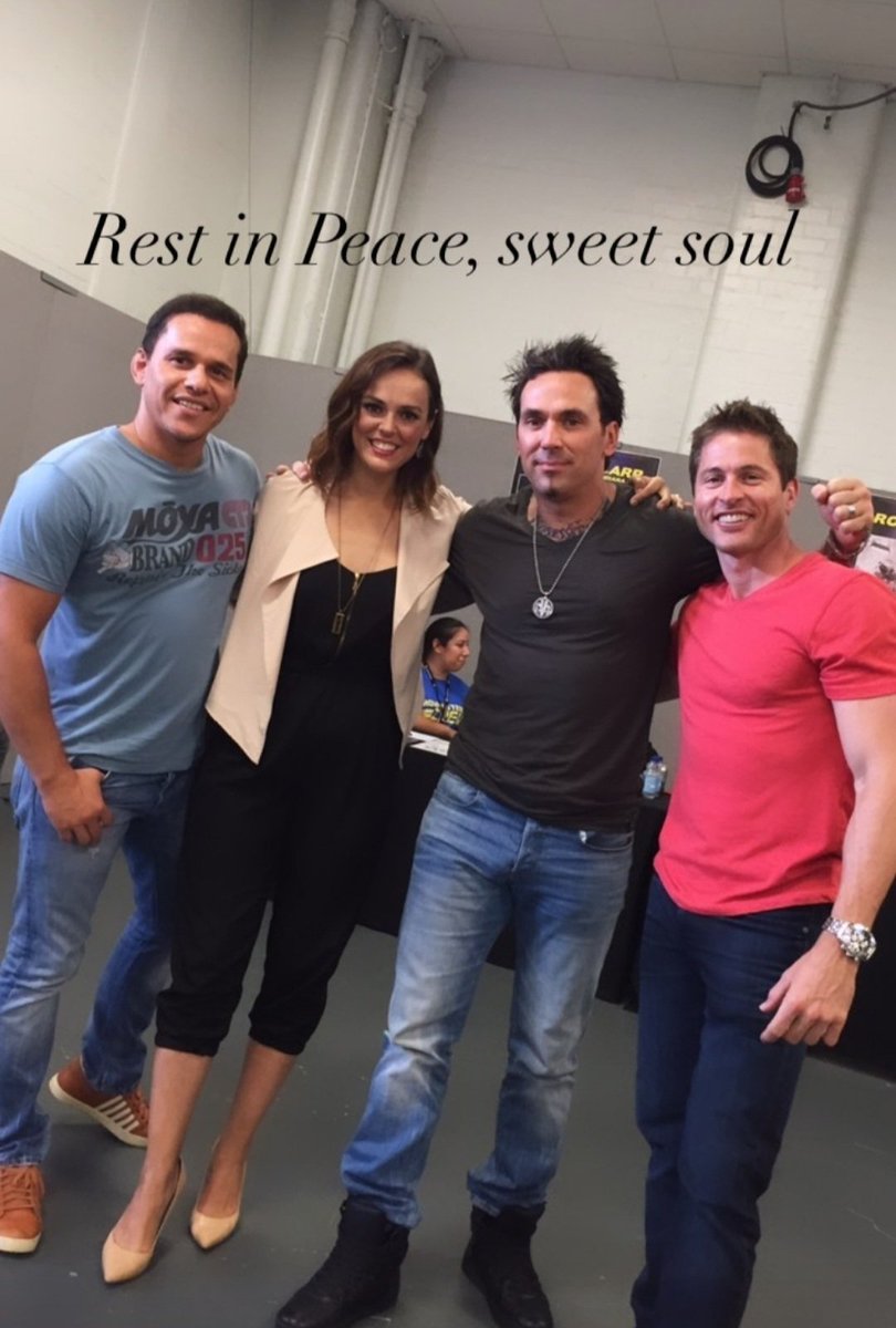 I have been speechless since last night. Jason was always the kindest, most loving person to me. All of us, his #powerrangers family, and all his fans, will miss him so very much. My entire heart goes out to his family. Rest in power, JDF. 💔