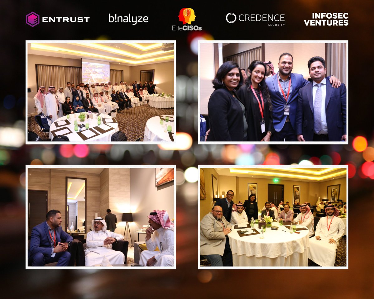 _EliteCISOs's tweet photo. “Alone, we can do so little; together, we can do so much” – Helen Keller.

'If hackers operate in groups, why shouldn't defenders?'

We have expanded our community to Saudi Arabia. 40+ Cyber Leaders from the Kingdom of Saudi Arabia joined at #TheMiddleEastConnect. https://t.co/mOK22wtgaN