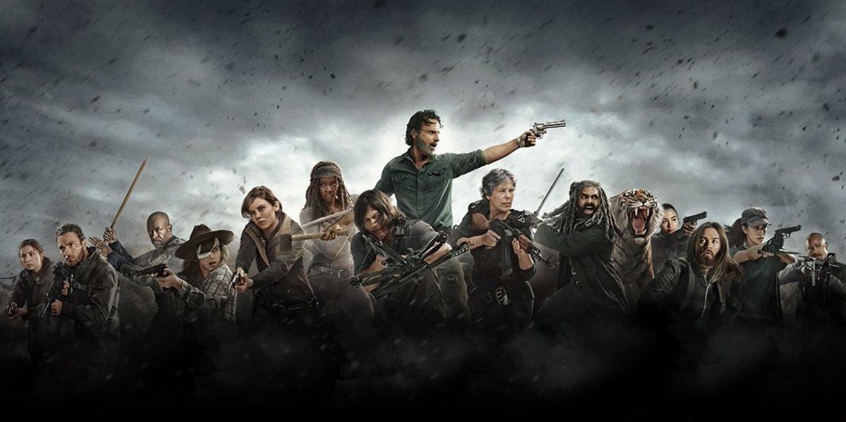 HouseOfTV1's tweet photo. "The Walking Dead" s’est achevée après 11 saisons et 177 épisodes.

Lancé en octobre 2010, le show a été l’un des plus suivis du câble aux USA durant ses 12 ans d’antenne.

Son record d’audience reste le 7x01 avec plus de 17 millions de téléspectateurs en live.
#TheWalkingDead https://t.co/hq2TiuFrve