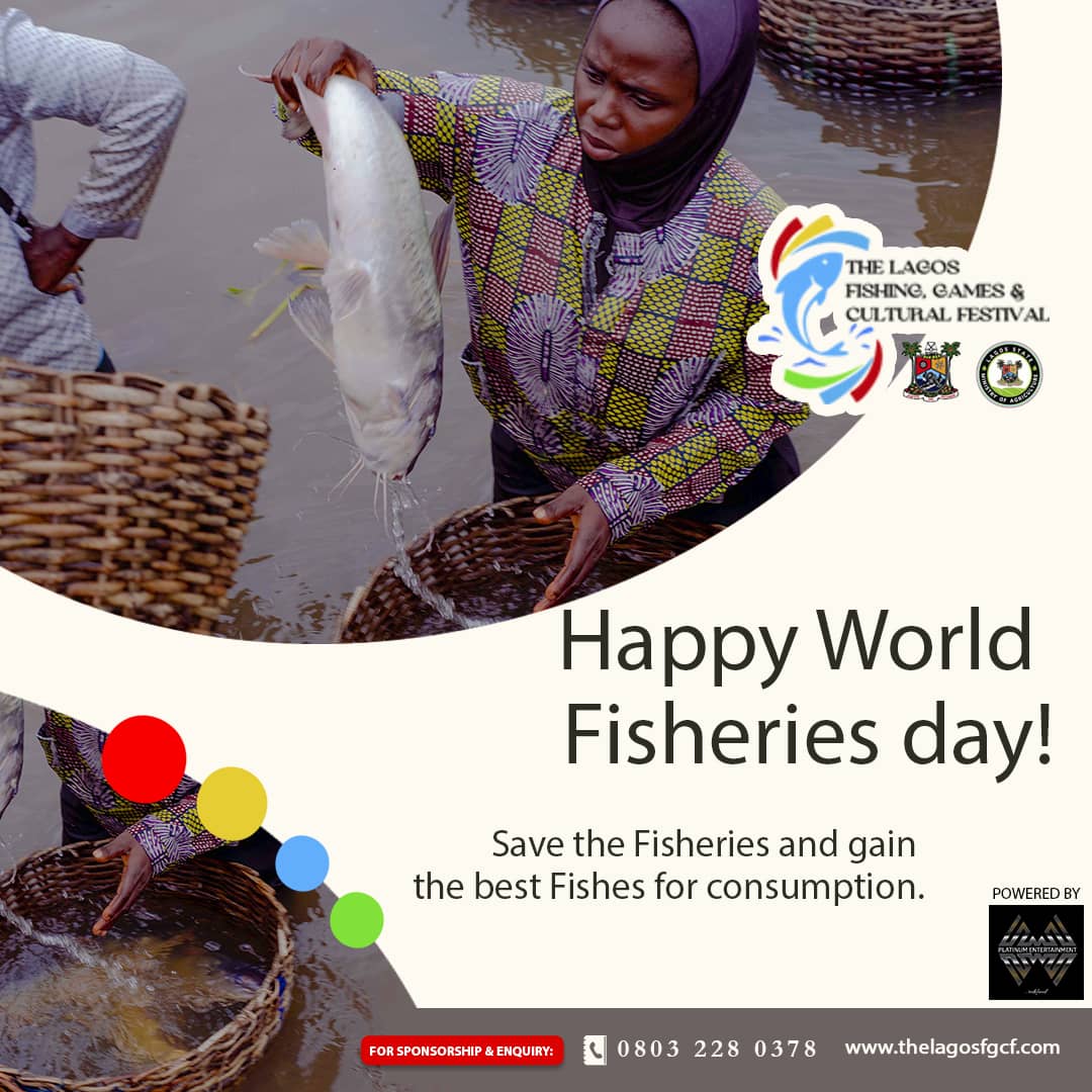 thelagosfgcf's tweet photo. World Fisheries Day also explores finding solutions to the increasingly interconnected problems that the world is facing to follow sustainable models of our ocean ecosystems. Happy World Fisheries day #WorldFisheriesDay #worldfisheriesday2022 https://t.co/k4W7V8h2bp