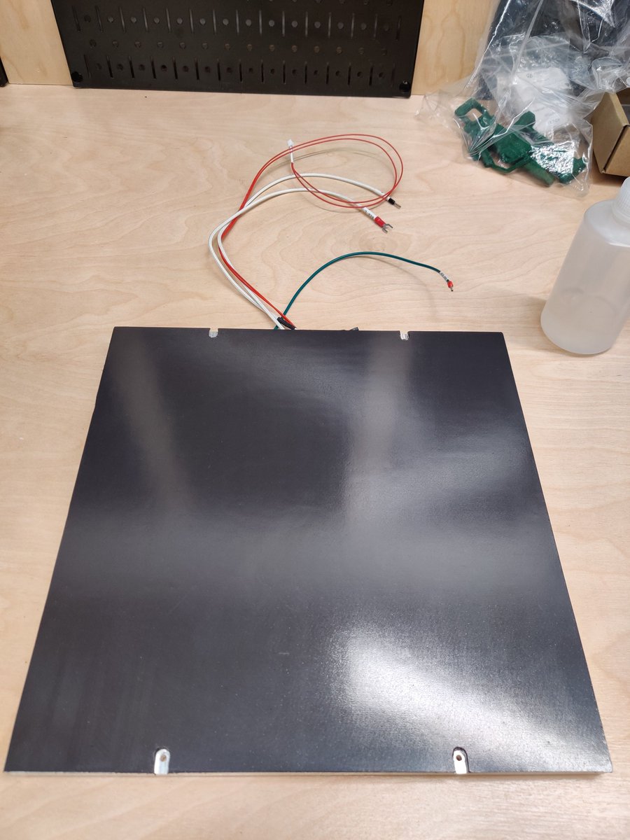 marcn's tweet photo. Magnetic pad installed - no air bubbles and only had to trim about 1mm off two edges (plus the four holes for mounting screws). https://t.co/9m2paVaAoi