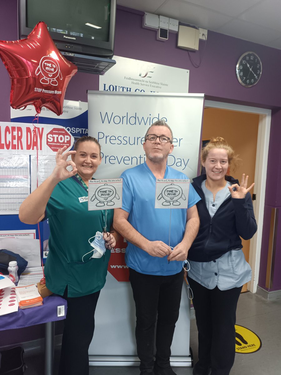 NualaClarke3's tweet photo. Amazing 2 days at Our Lady of Lourdes Hospital &amp; Louth County Hospital sharing valuable information &amp; knowledge to our colleagues, family members &amp; carers at World wide Stop Pressure Ulcer day. https://t.co/1OZn34QCvK