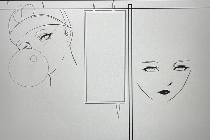 頭部(顔)と体ではどちらの方が描くのが速いのか

160ページ分で実験してました

まず頭部だけ160ページ描いて

その後体。 