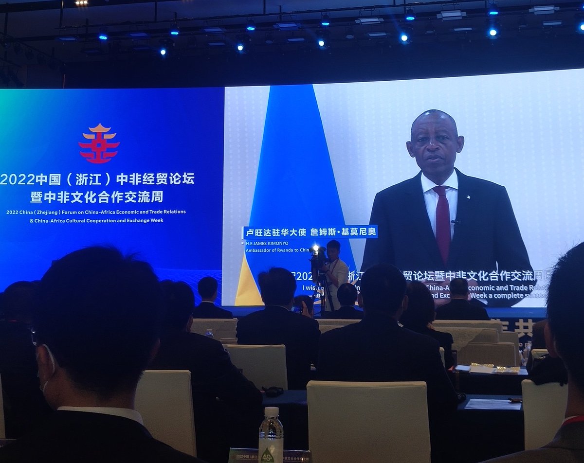 HALLELUYAEGIDE's tweet photo. 2022 China, Zhejiang forum on China-Africa economic and trade cooperation and exchange week https://t.co/oQW56Z1wCP