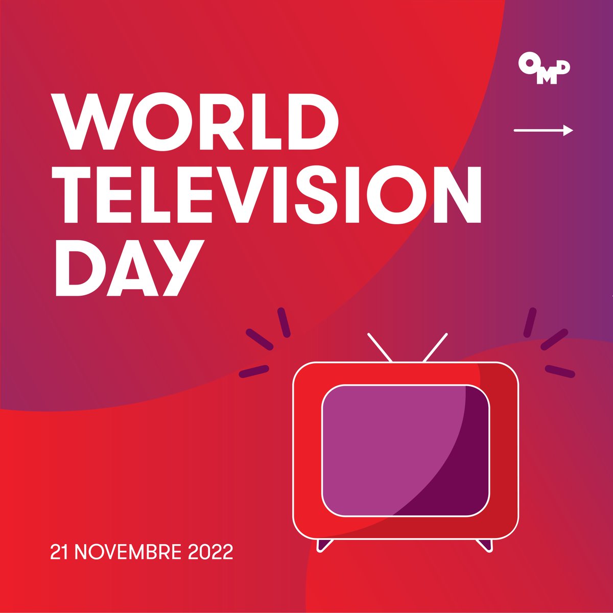OMD_Italy's tweet photo. 📺 Oggi è la #GiornataMondialeDellaTelevisione: è stata istituita dall’ONU in occasione del primo World Television Forum che si tenne a New York nel 1996 per celebrare il mezzo di comunicazione più diffuso al mondo. Percorriamo insieme la sua evoluzione
#WorldTelevisionDay @UN https://t.co/ZDWyVToCGz