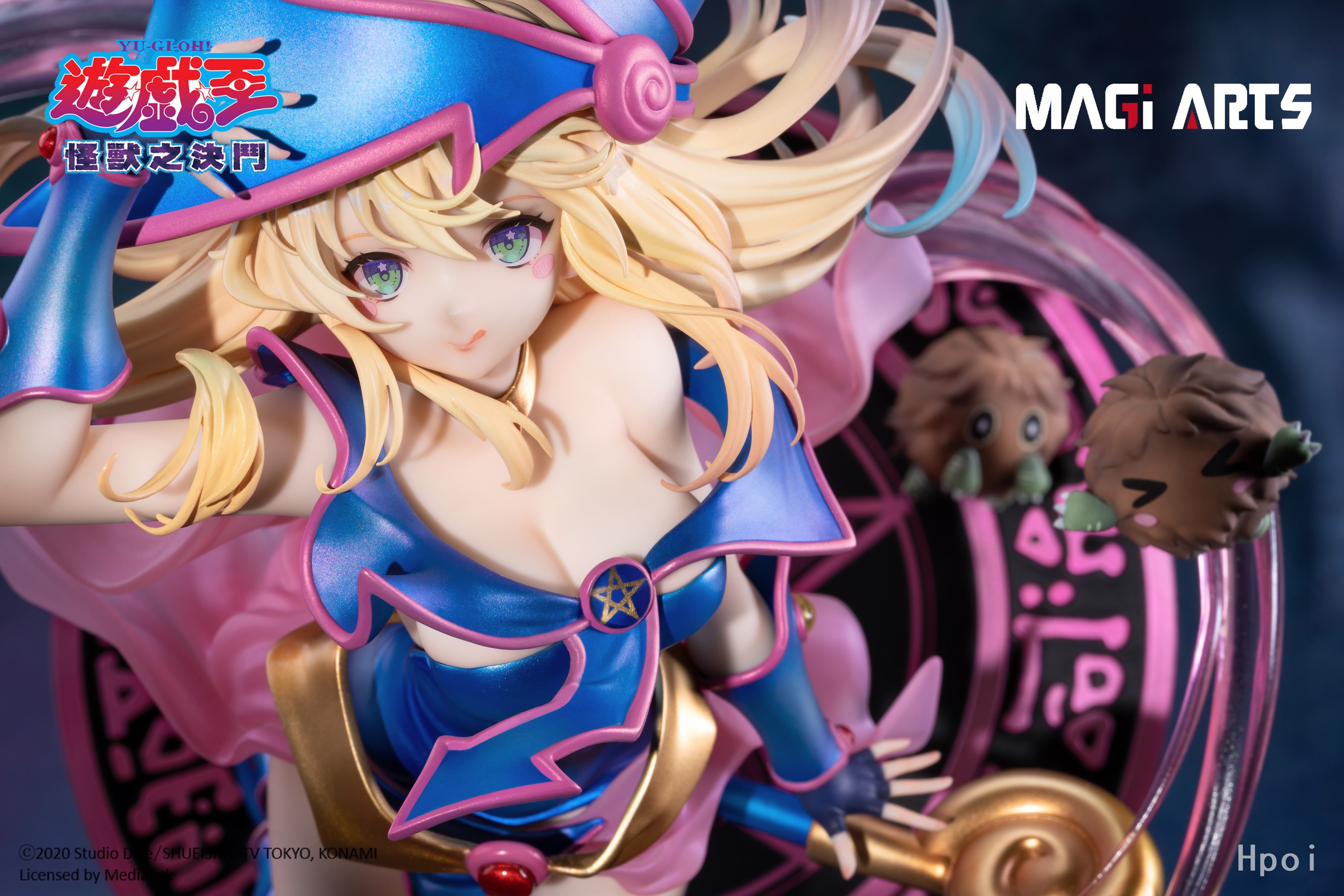 MAGI ARTS ブラック・マジシャン・ガール クリボー 1/6 フィギュア-