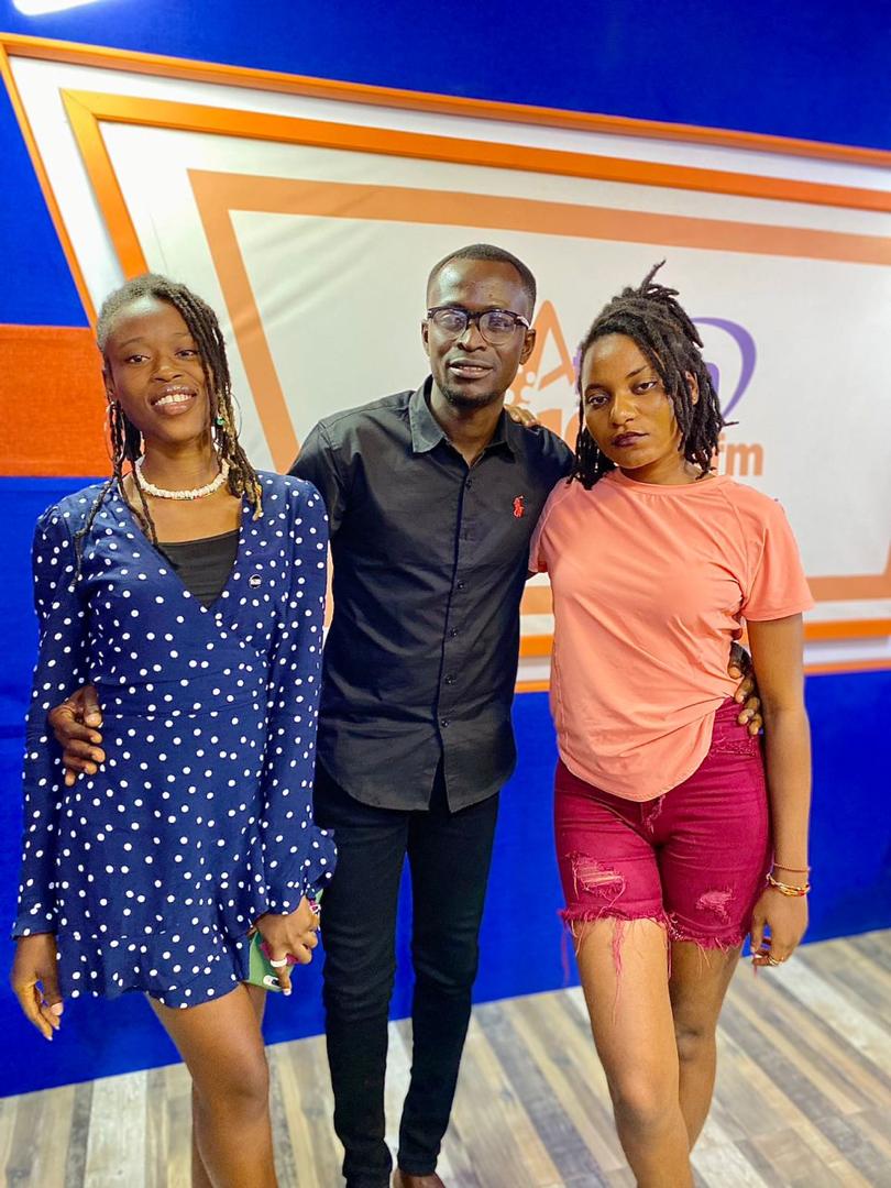 EdictaQueen's tweet image. Yesty we had a great discussion  on #AfeemaShowbizReview  with Obed Quame Brixton  and the team on Afeema fm🔥

K. Joe Beatz 
Ladonati Gh 
Nathaniel Kwame Koranteng 
Edicta African Diva