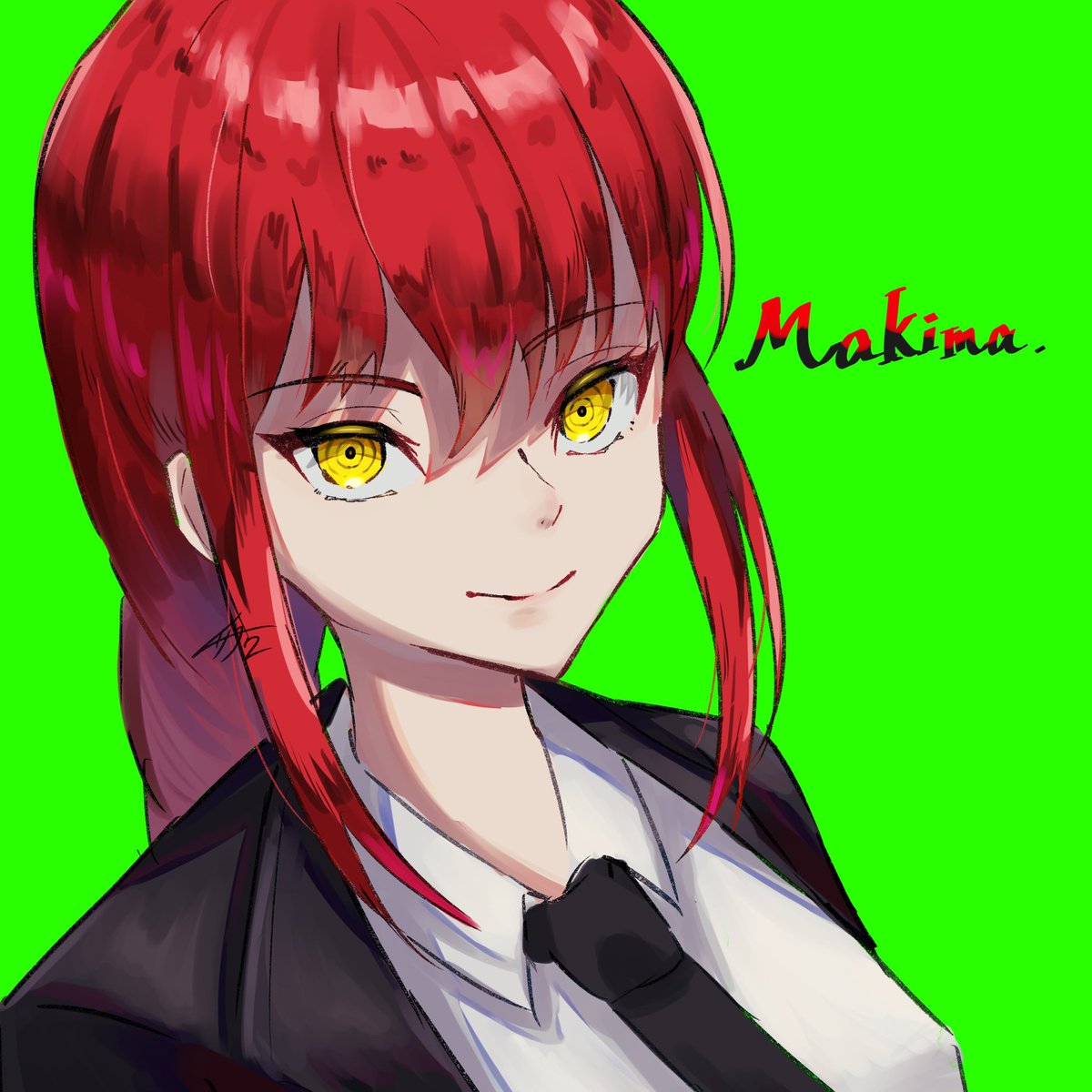 マキマ「マキマさん描きたくなった 」|イザナワレのイラスト