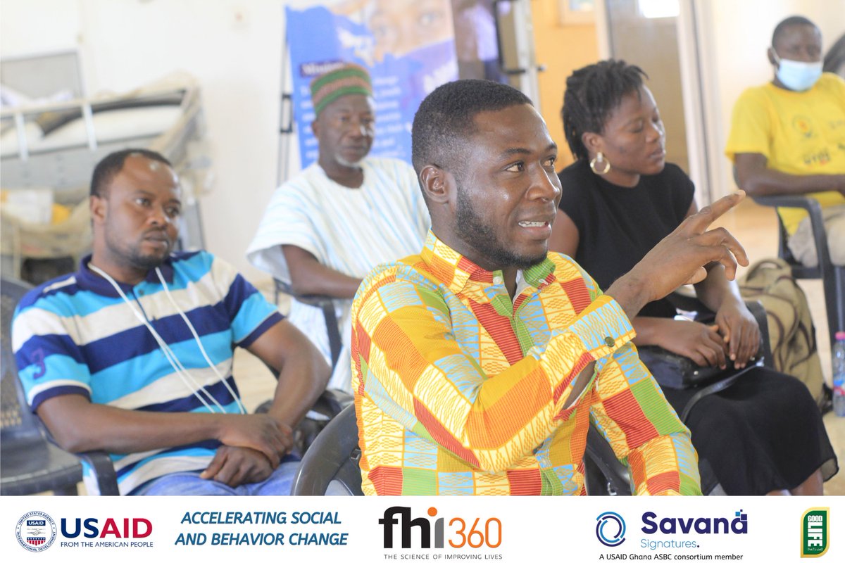savsign's tweet photo. As the legislative body at the district level, assembly members are influential decisionmakers in their localities. In Mamprugu Moagduri, @_GHSofficial is tapping their influence for the rollout of the USAID/ASBC Activity’s community-led health interventions in the area. https://t.co/pZmTmsmrXs
