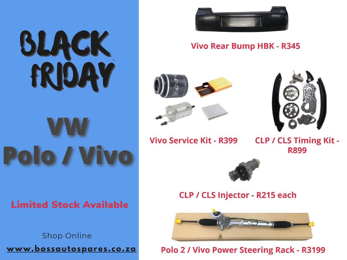 #BlackFriday sale on all week 

While stock lasts