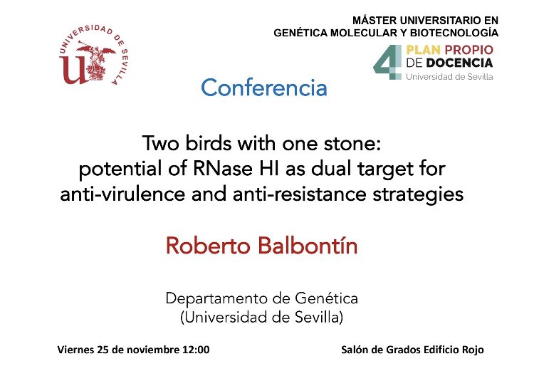 Máster en Genética Molecular y Biotecnología. tweet media
