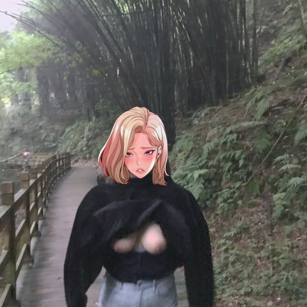 僻静的山谷中露出的两颗大灯 #露出 #奶子 #母狗女友 https://t.co/thIdqPyBeH