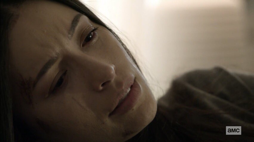 ما اخفيكم اني بكيت مرتين بالحقيقه بسببها😞😞💔#TWD #TWDFinale