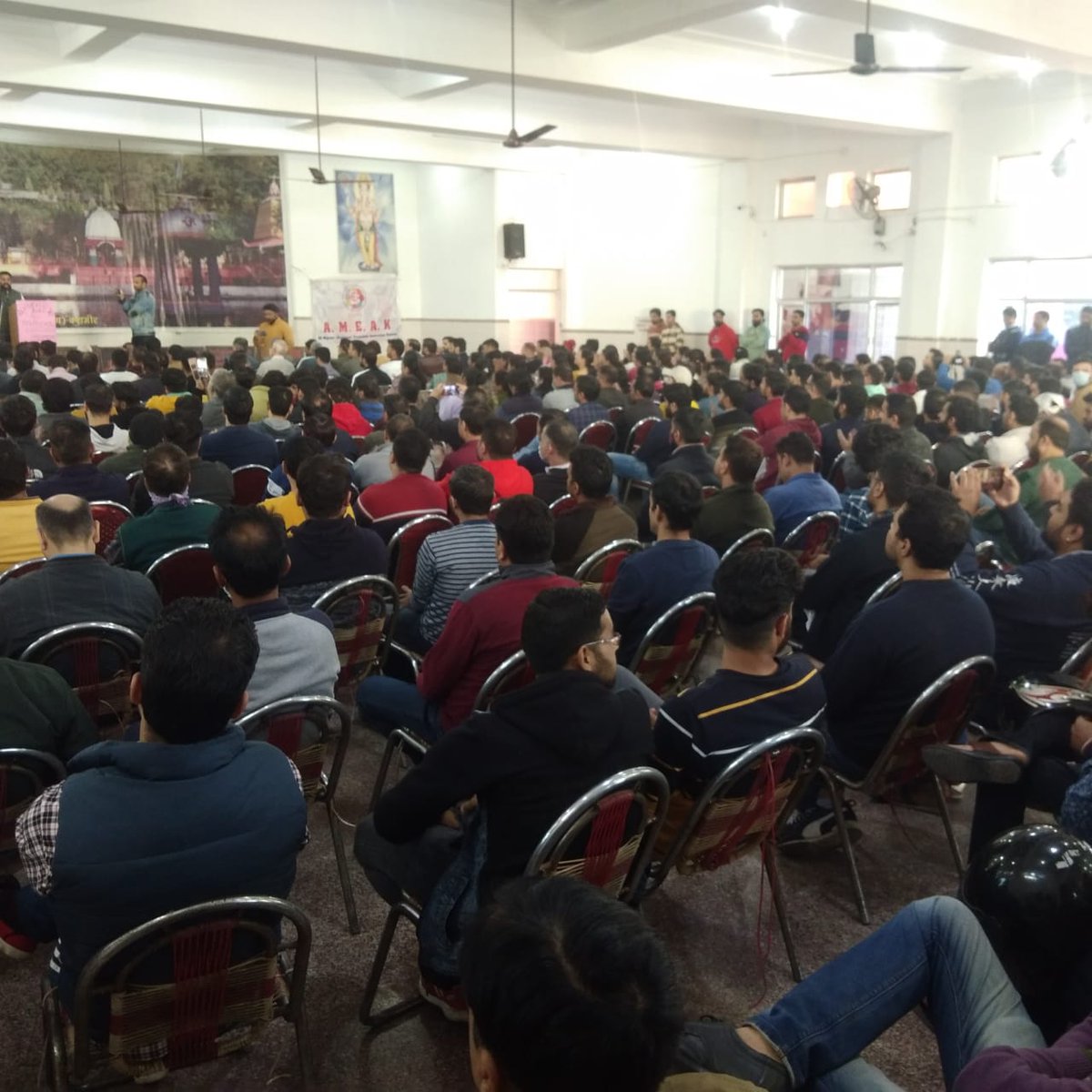 TV9Punjab's tweet image. ऑल माइग्रेंट (डिस्प्लेस्ड) Employees एसोसिएशन का एक दिवसीय अधिवेशन का आयोजन। 

#PMPackageEmployees #Jammu