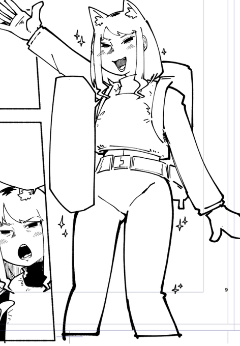 コミティア原稿まだやってます。
キレイなおねぇさんも出てきます。 