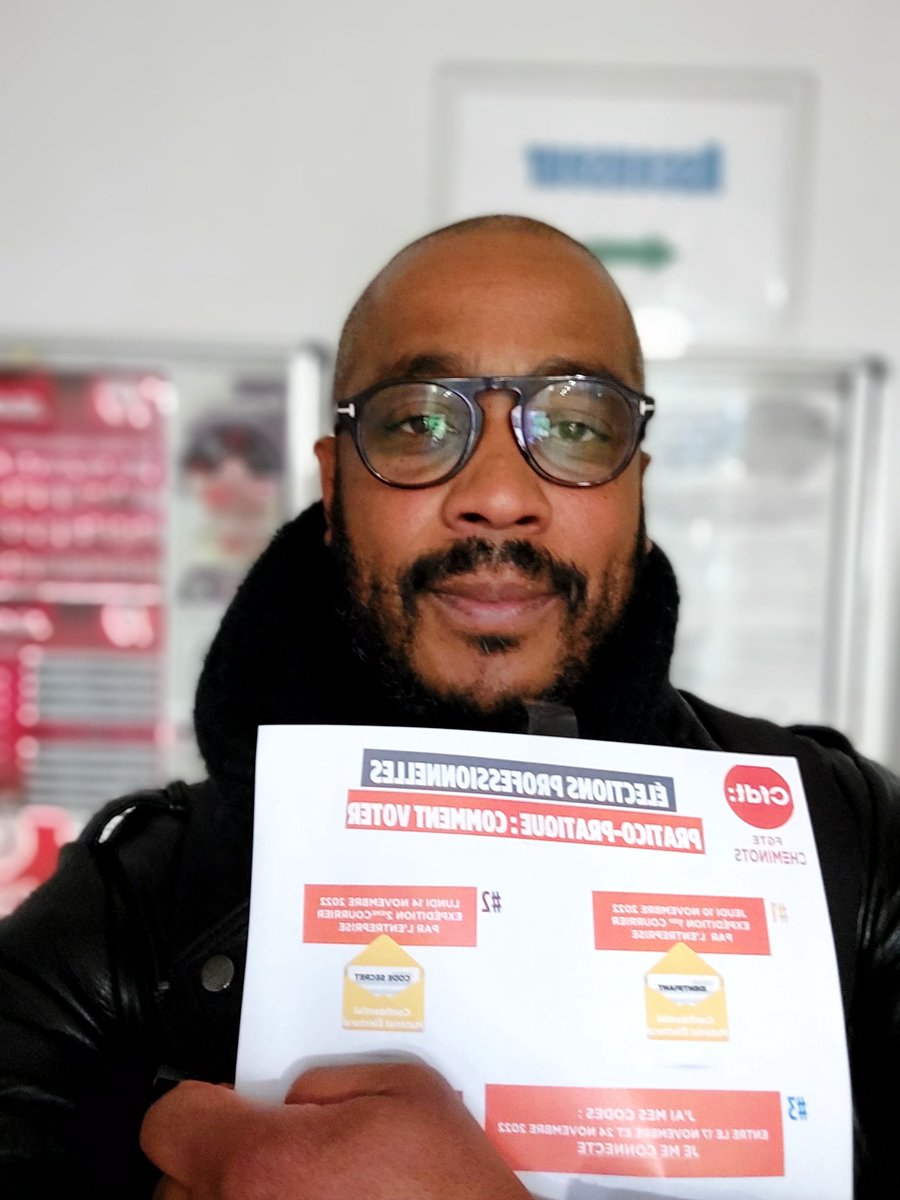 [ÉLECTIONS]
C'est toujours un plaisir d'échanger avec les équipes du COT <a href="/LigneH_SNCF/">Ligne H</a> 
Encore un grand Merci pour l'accueil réservé aux équipes syndicales de Paris Nord <a href="/CFDTCheminotIDF/">CFDT Cheminots Ile de France</a> <a href="/cfdtcheminots/">cfdtcheminots</a> 
#jevotecfdt 
On est là 👊🏾