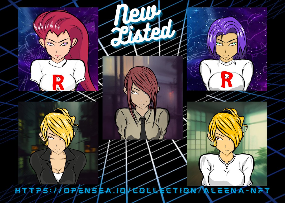 Aleena_NFT's tweet image. Yuhuuu bestie ✌️
Dont forget to check out @Aleena_NFT today 
Listed only on @opensea
In @0xPolygon
Price only 0.005 $WETH
Link here 🔻
opensea.io/collection/ale…
#NFT #NFTs #NFTCommunity #NFTJPN #NFTjapan #nftcollectors  #NFTshill #NFTartist #NFTcollectibles #OpenSeaNFT