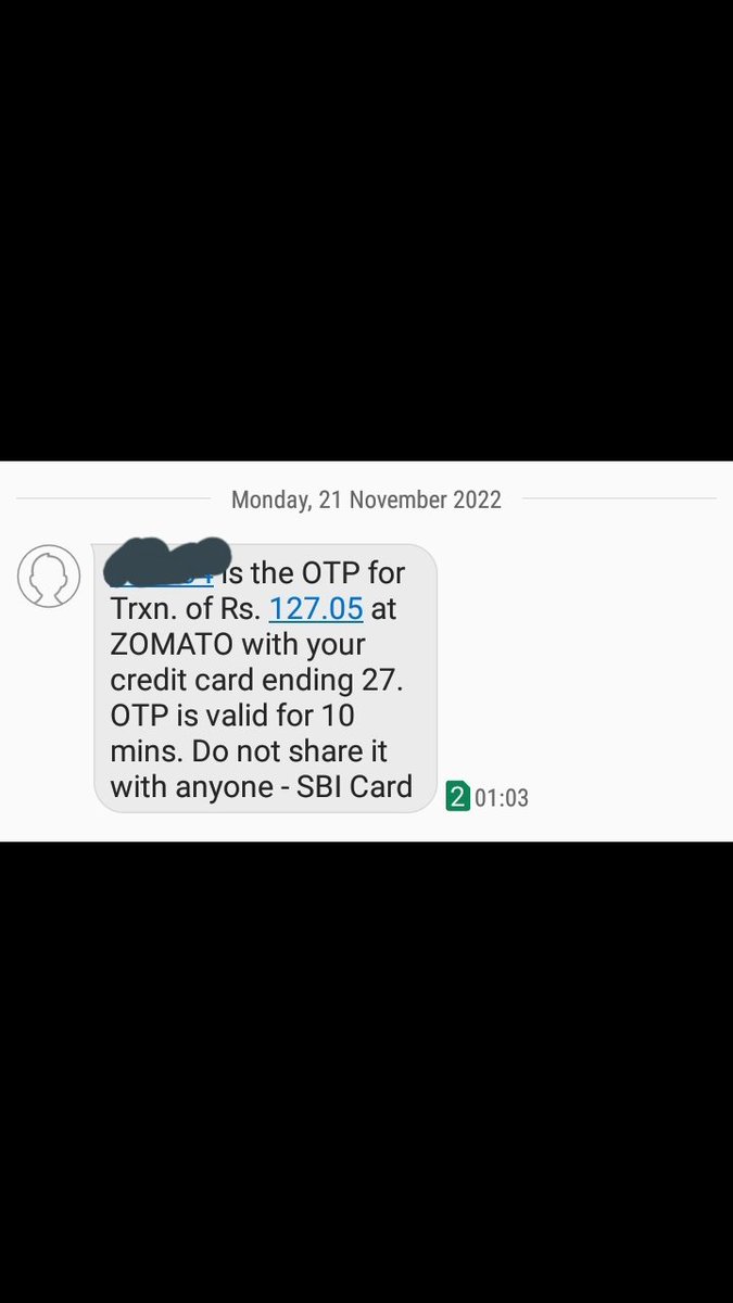DivineDrinks's tweet photo. Someone has unsuccessfully tried FOOD ORDER from ZOMATO using my Credit Card??? FRAUDSTERS. https://t.co/QFnxb08UCI