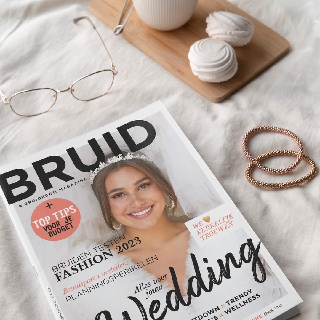 Alles voor de bruiloft – dat is wat bruidsparen al 40 jaar (!) van ons kunnen verwachten. Ja, je leest het goed: Bruid &amp; Bruidegom Magazine viert met deze nieuwe wintereditie tot en met het najaar nummer '23 haar veertigste verjaardag in Nederland en België! #jubileumjaar #40jaar