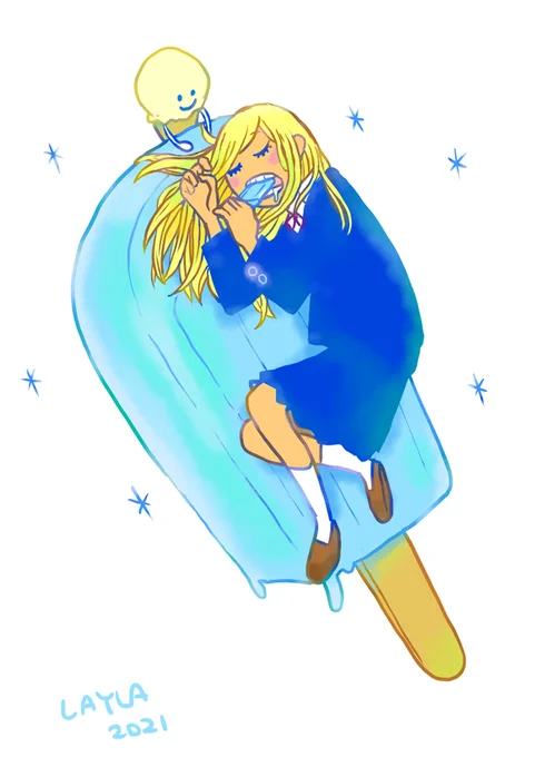 とりいそぎこれまで描いたライラさん 