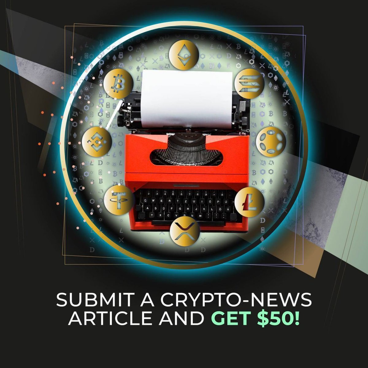 NewsRankIO's tweet photo. 📝$50 for your article!
Are you familiar with crypto, #blockchain and #Web3?
Submit an article and maybe you will win our prize! We will feature the best articles on our website and gift $50 to its authors!
🚀Send your work to info@gagarin.news
#bestarticle #Crypto #contest https://t.co/0hTM1ar2av