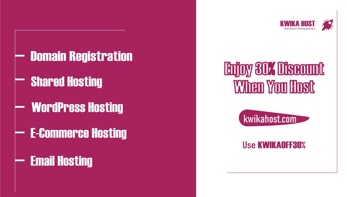 kwikahost's tweet photo. Use the coupon while you still have it. 

https://t.co/cBJFztLbIA https://t.co/TFvkLlL1hr
