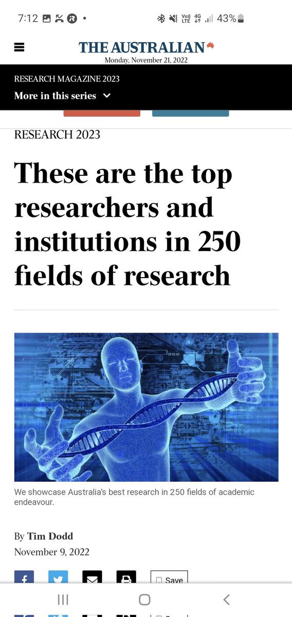 scottdav44's tweet photo. Congratulations to @lisbethevered on being named Australian Anaesthesiology Researcher of the Year by @australian! A tremendous acknowledgement of vital research into the importance of cognition in outcomes for the elderly @ANZCA @WCMAnesthesia @StVincentsMelb @CritCareUniMelb https://t.co/a6YeNENJgq