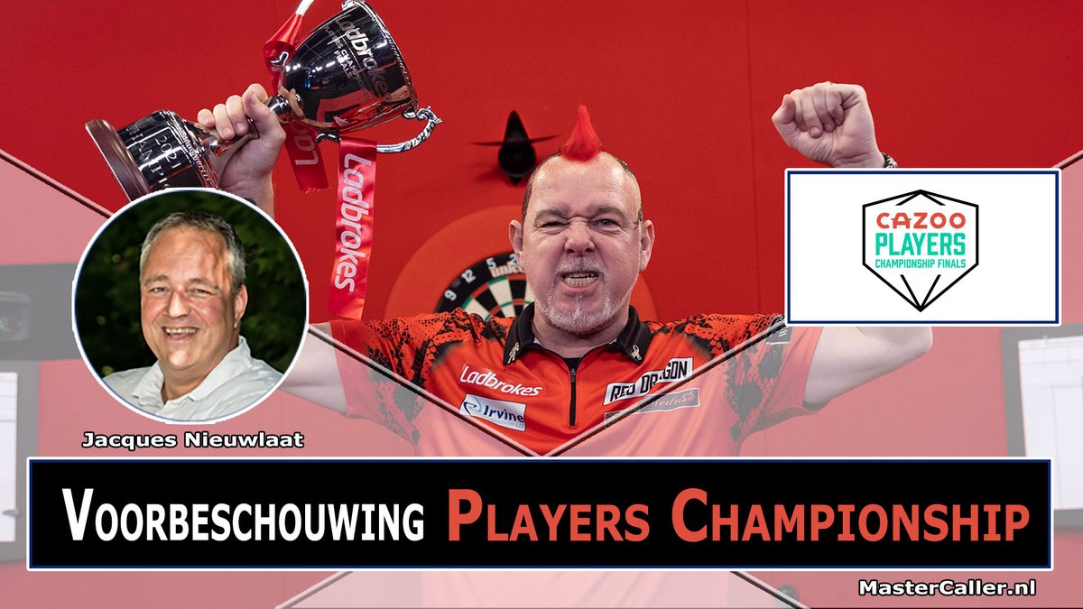 MastercallerNL's tweet photo. VOORBESCHOUWING Players Championship Finals
@JJNieuwlaat kijkt vooruit naar de Players Championship Finals in Minehead🏴
Nu live op onze website: https://t.co/q5koeM2wR5
@viaplaysportnl
#MasterCaller #PlayersChampionshipFinals2022 #PCF2022 #Darts #Viaplay https://t.co/PfImovXAtU