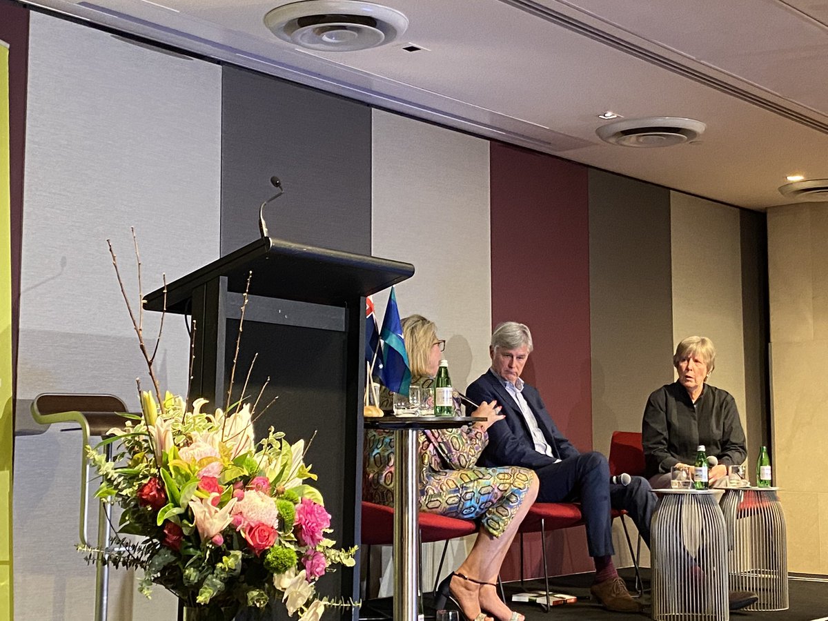 ACN national roadshow about the challenges of nursing workforce sustainability and wellbeing @acn_tweet with Profs Christine Duffield and James Buchan