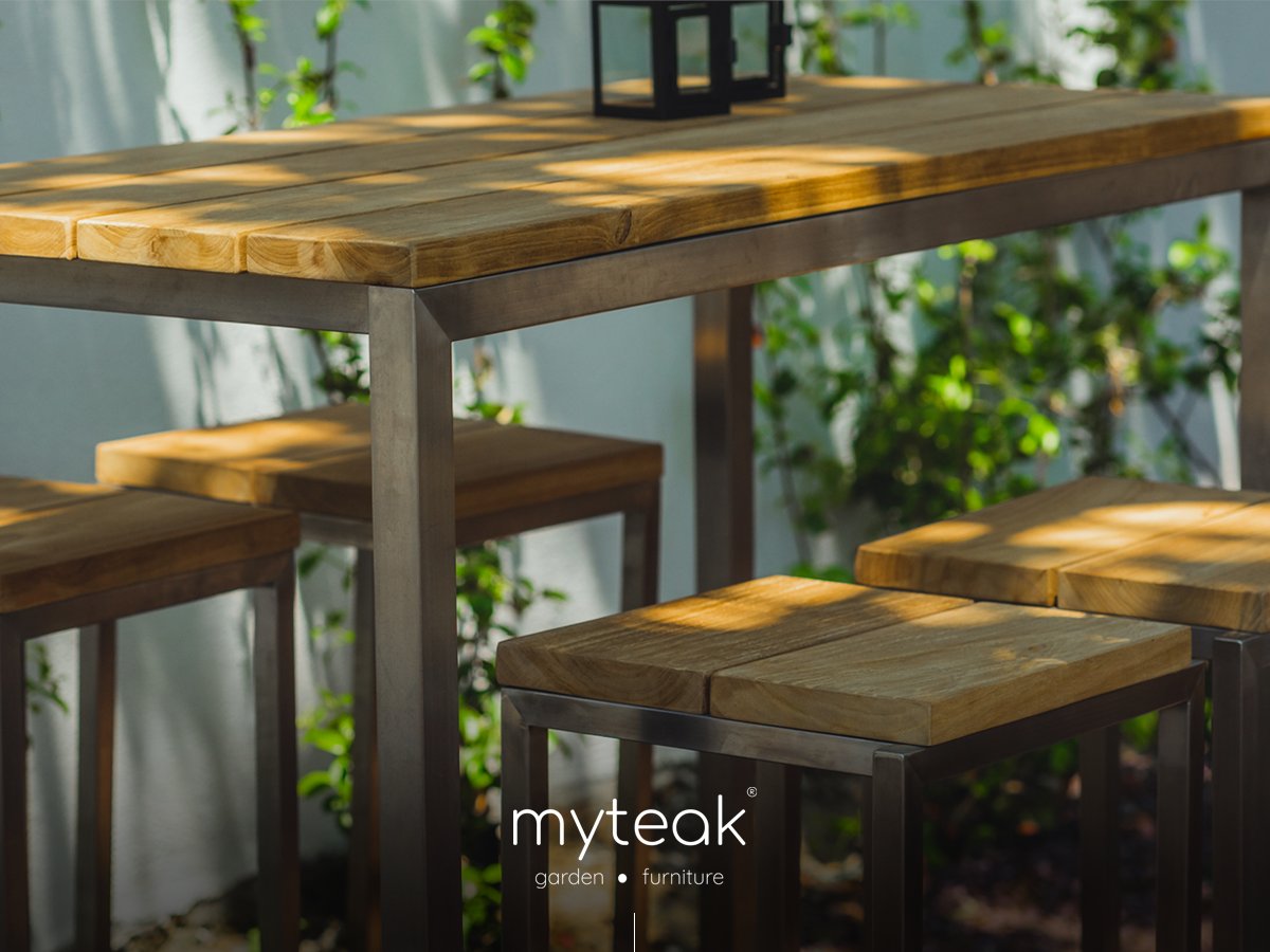 Natural teak ve stainless steelin muhteşem uyumu Rimun koleksiyonunda… Keşfedin.

#teak
#outdoorfurniture
#bahçemobilyası
#myteakoutdoorfurniture
