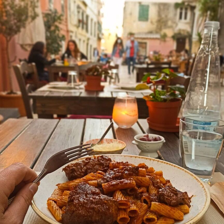 citypassGR's tweet photo. This dish needs no introduction. The legendary pastitsada is the trademark dish of Corfu! Α highlight you simply can't afford to miss!
Explore the island with Citypass!
Photo by ig stelios_travel_blogger
#pastitsada #greekcuisine #corfu #corfuoldtown #visitcorfu #citypass https://t.co/8S6MHXFLw3
