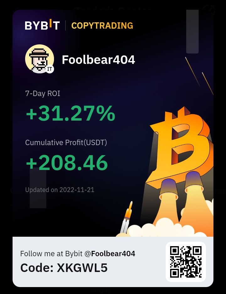 FoolBear404's tweet photo. You can follow me on @Bybit_Official , my copytrading is online! 

https://t.co/qwSPbaZQYi 🤝🍦

#BybitZeroFees #copytrading #BTCUSD #Solana #xrpsec https://t.co/zRVaKXIodV