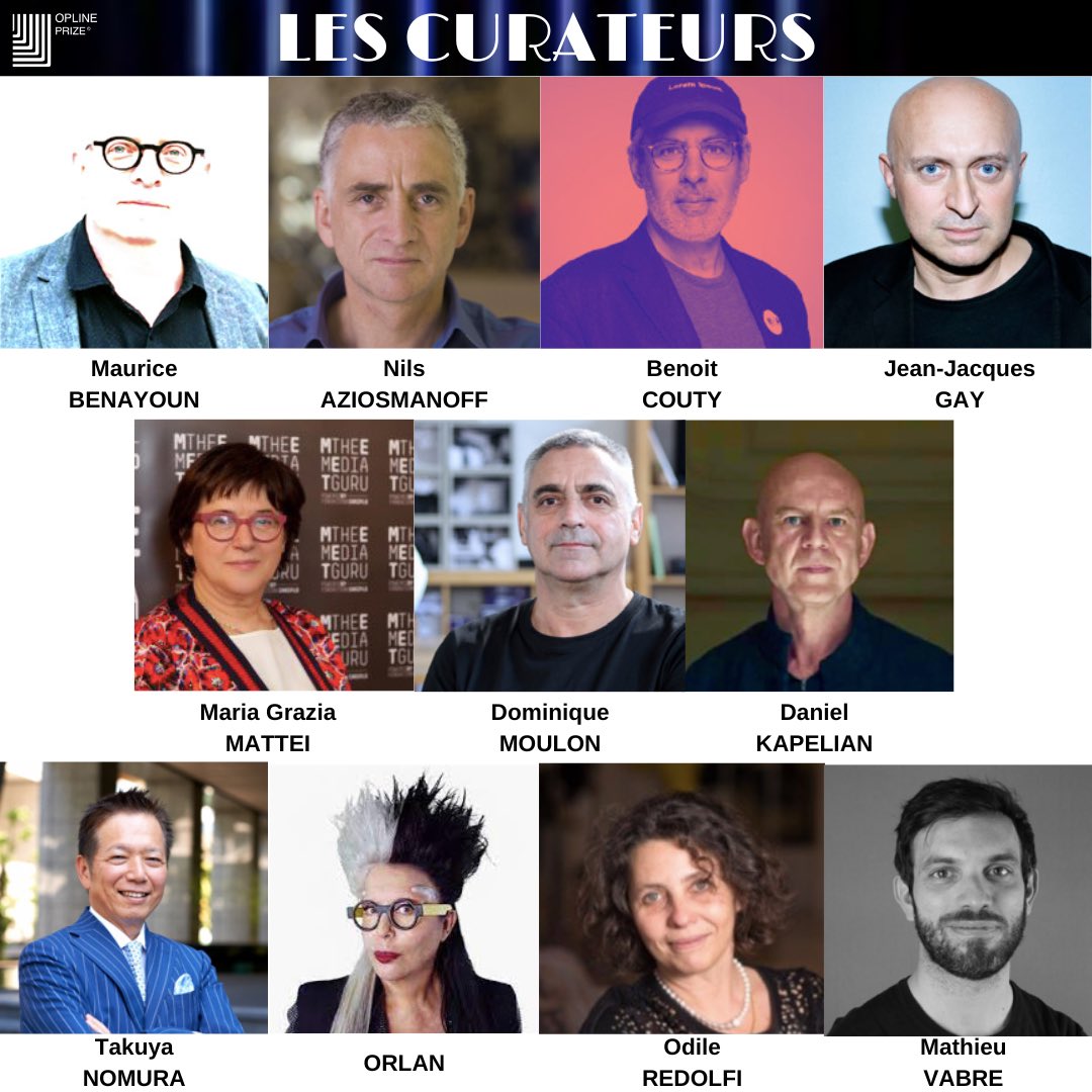 oplineprize's tweet photo. Aujourd'hui nous souhaitons remercier et mettre à l'honneur nos curateurs.
Merci à eux de nous proposer de merveilleux talents.
Merci pour leur travail et leur implication dans le monde de l'art.
#OPLINEPRIZE #OPLINEPRIZE2022 #OP22 #Art #ContemporaryArt #DigitalArt https://t.co/q55wgMsOkD
