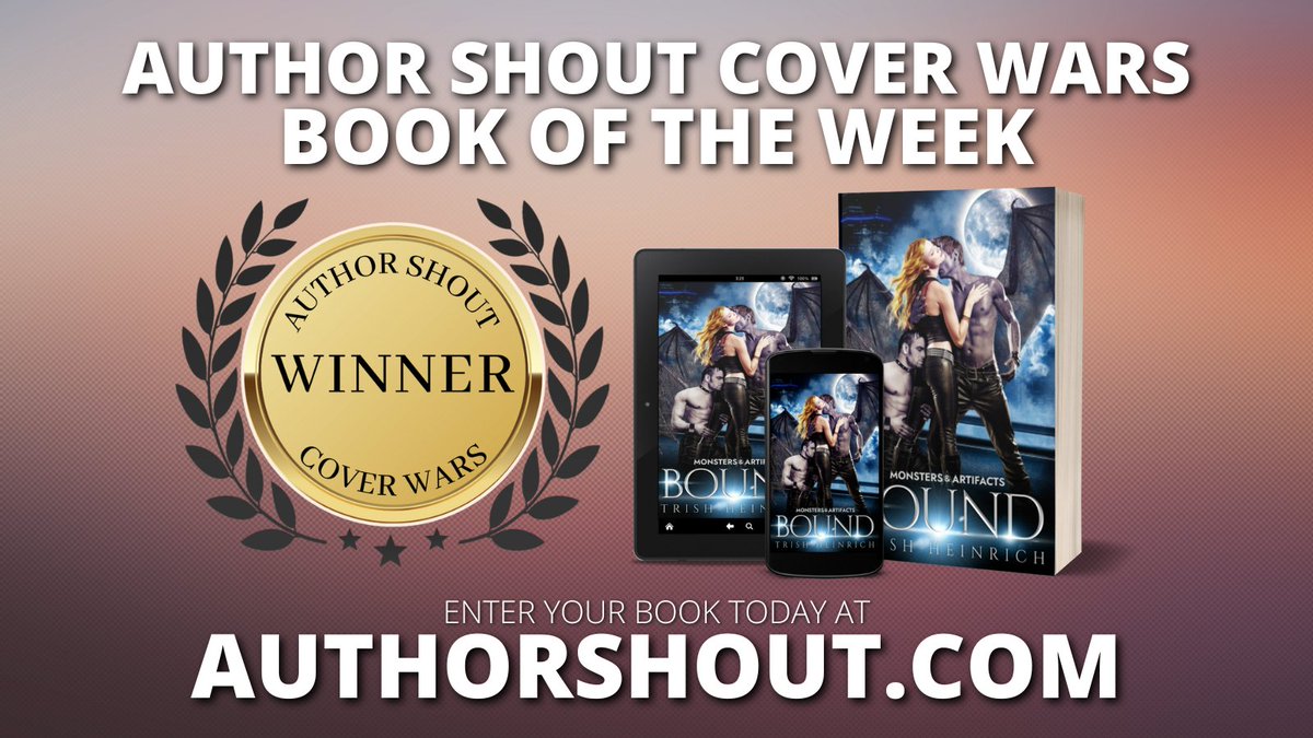 Cover Wars Book Of The Week - Bound: A MMF Gargoyle Monster Romance (Monsters & Artifacts Book 2) is available at amazon.com/dp/B0B52QMYPQ @TrishHeinrich #asmsg #iartg #amreading #book #books #bookboost #reading #readingcommunity