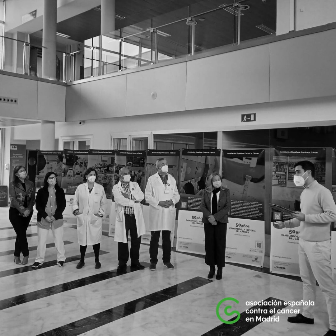 ContraCancerMAD's tweet photo. 📆Situada en el hall principal, podéis disfrutarla hasta 👉🏻 domingo 27 de noviembre.

#investigandoencancer #50añosinvestigandoencancer #investigadores #fundacioncientifica #cancer #madrid #investigacion #contraelcancer #hospitales #voluntariado #exposicioncientifica https://t.co/4eM8U1lDyM